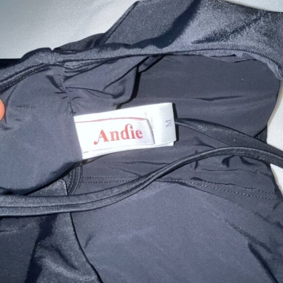 Andie The Jetties One Piece in Flat Black Size Medium - Picture 5 of 5